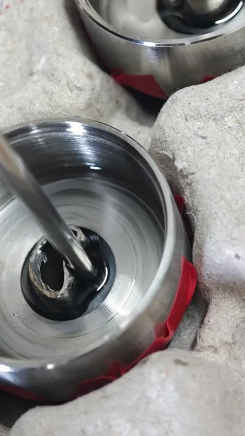 Field testing the pour spout at a bar station